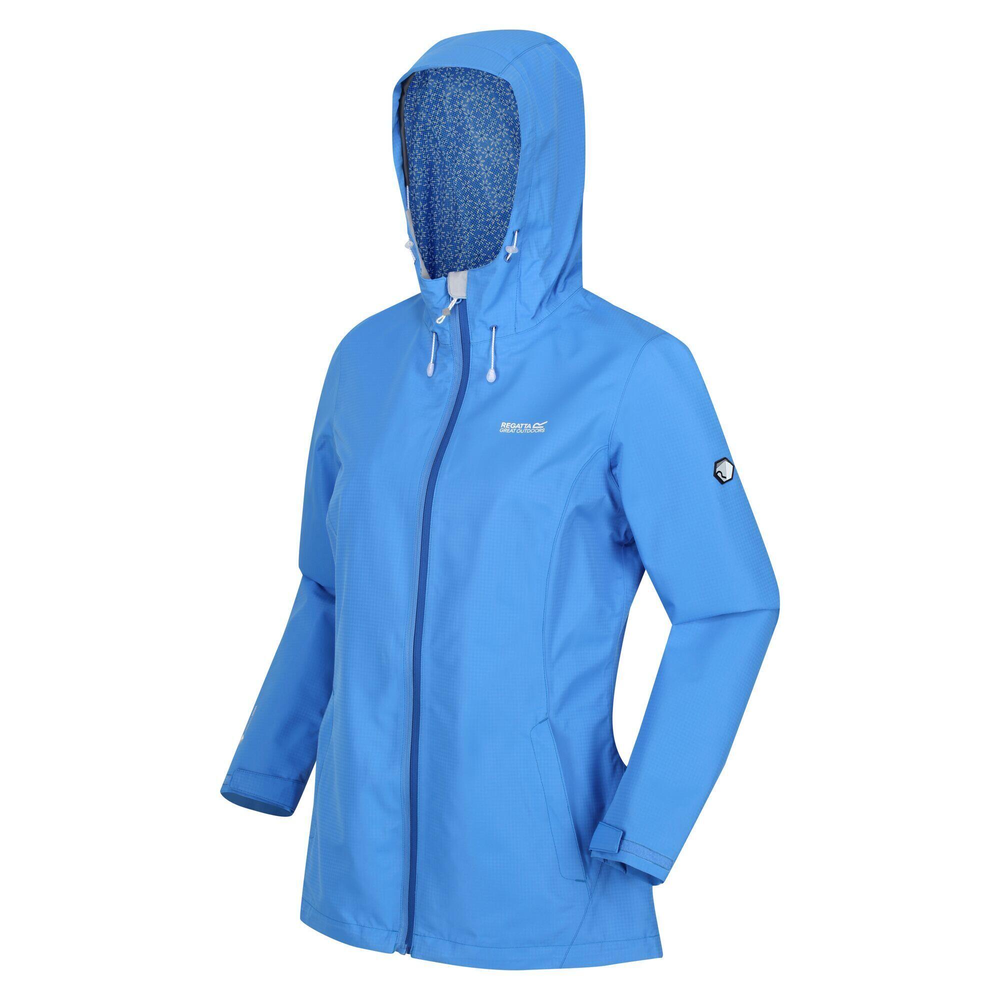 Giacca Impermeabile Donna Regatta Hamara III Blu Sonico 4/5