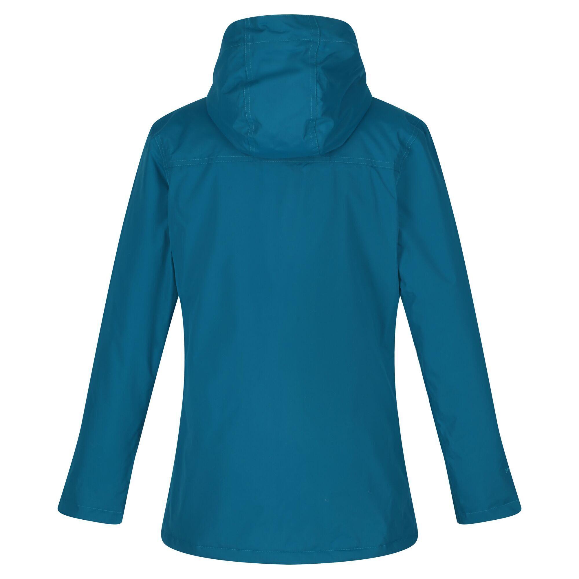 Womens/Ladies Bergonia II Hooded Waterproof Jacket (Gulfstream) 2/5