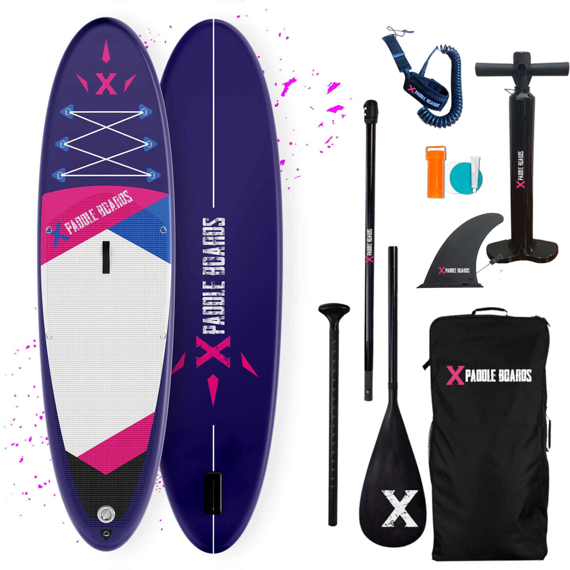 X PADDLE BOARDS Paddle surf Hinchable convertible electrico E-X2