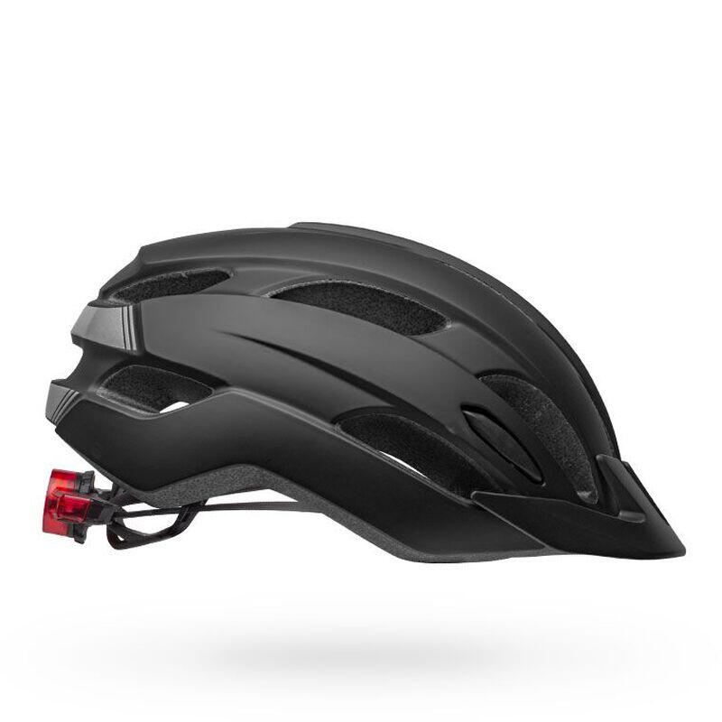 TRACE LED ADULT MTB BIKE HELMET - MATTE BLACK