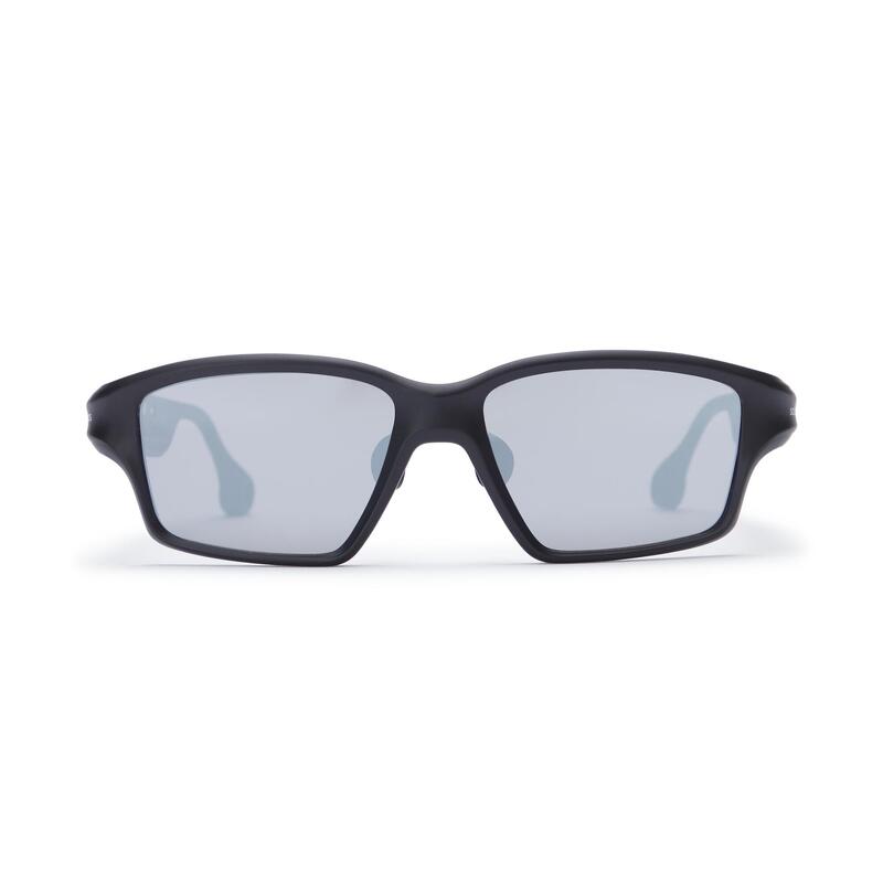 AirGo™ 2 Neon 1-3 智能太陽眼鏡 (啞面黑色眼鏡框 | 亮銀太陽鏡片)