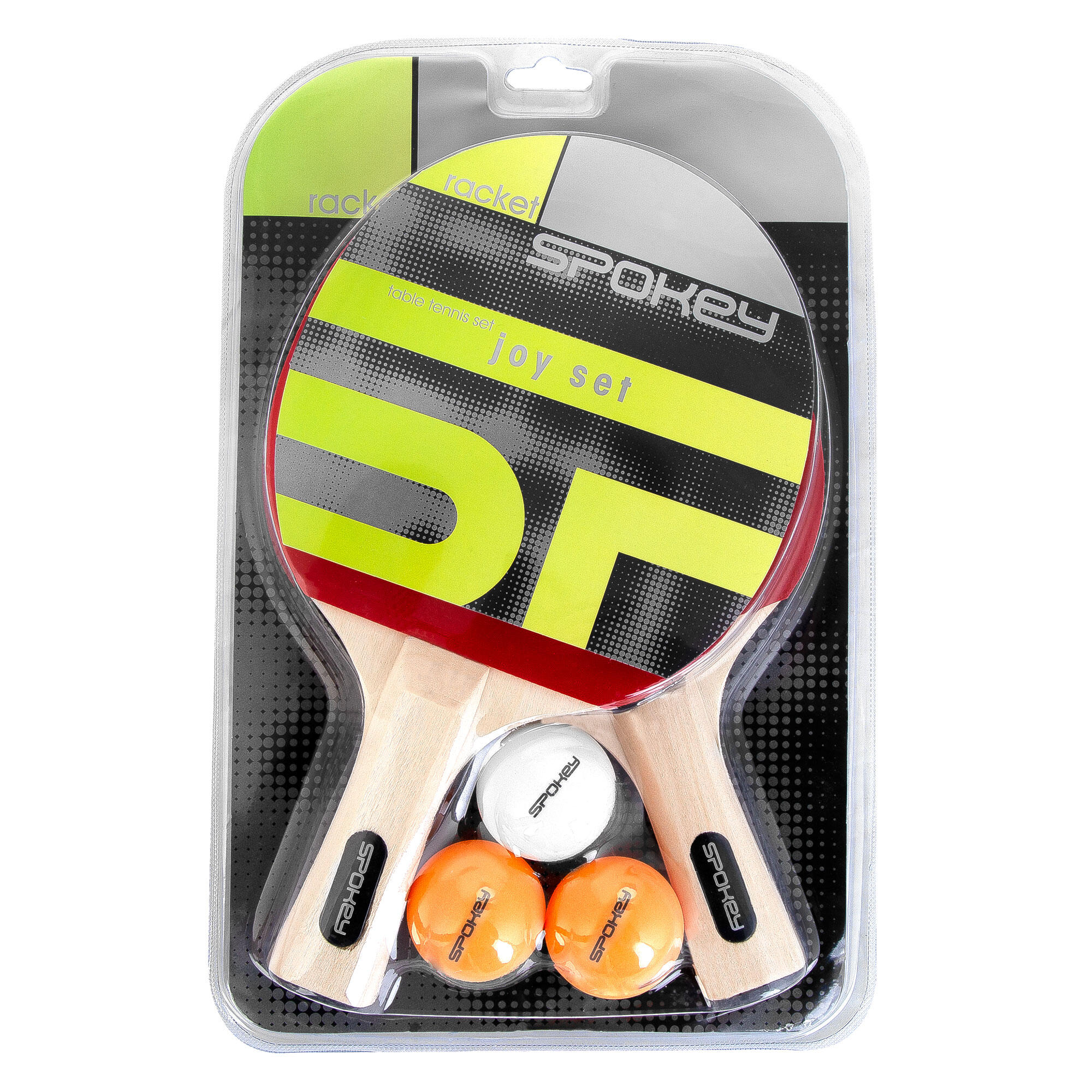 Set de Tenis de Mesa Spokey JOY SET: 2 Palas y 3 Pelotas 2/5