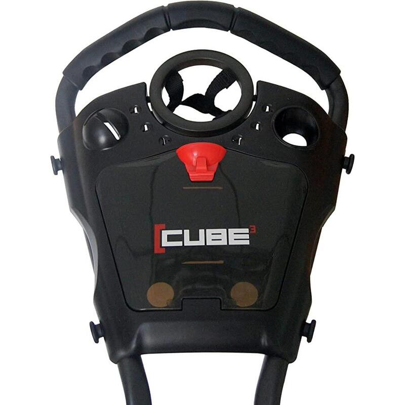 Carrito de Golf CUBE 3 Charcoal/Rojo Unisex