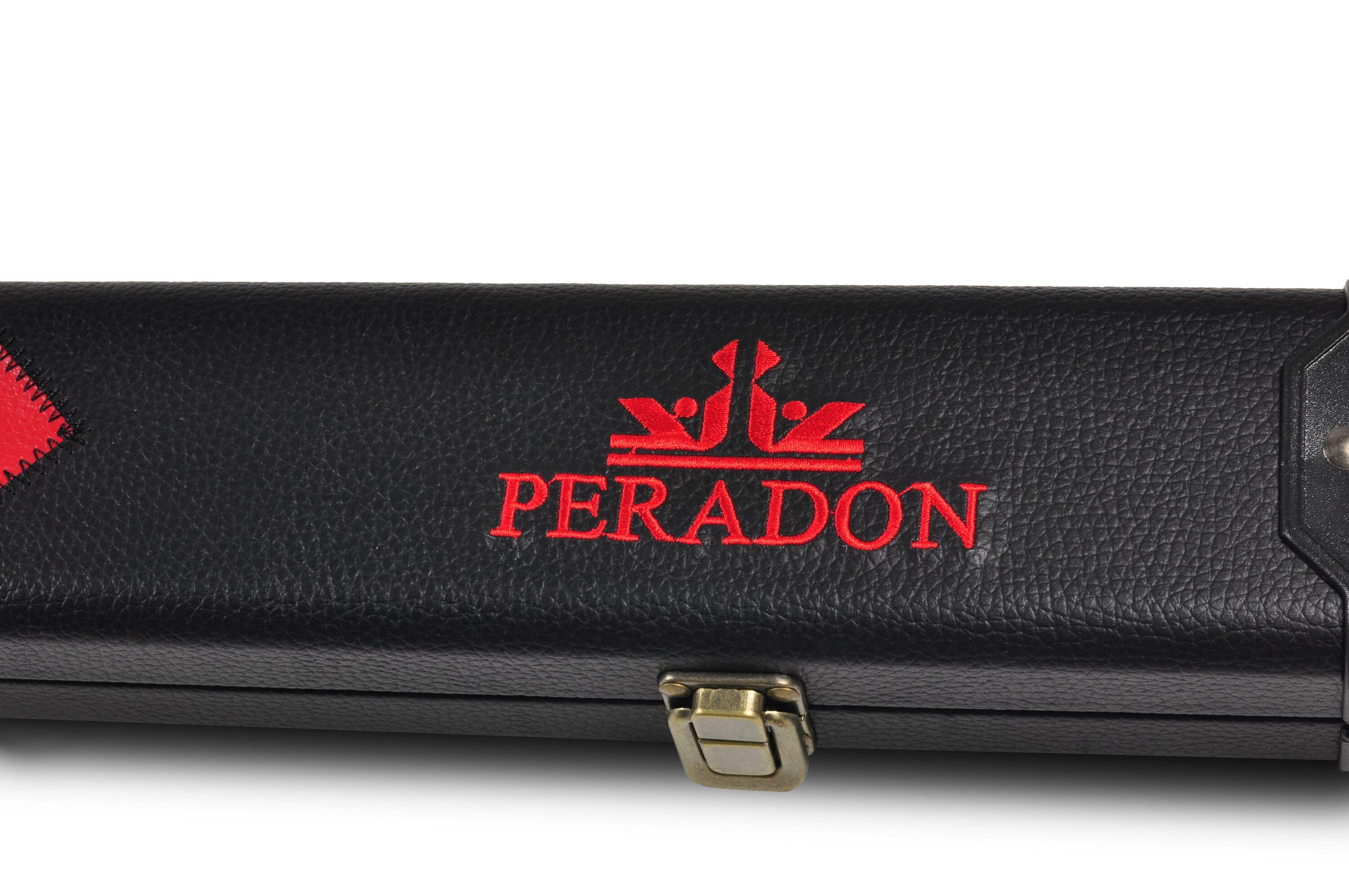 PERADON CLUBMAN BLACK & RED ARROW 3/4 SNOOKER/POOL CUE CASE 3/3