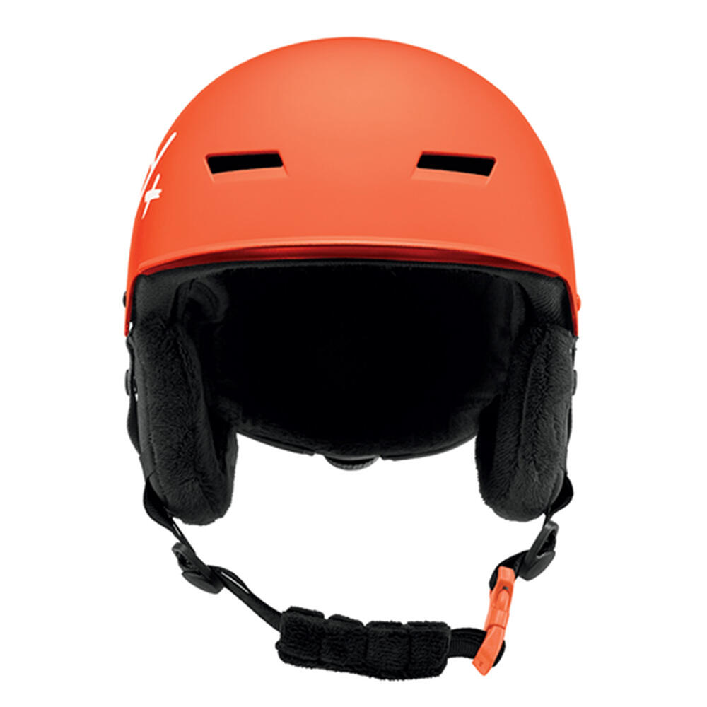 GALACTIC MIPS Unisex Snow Helmet - Matte Orange Spy Ink 2/4