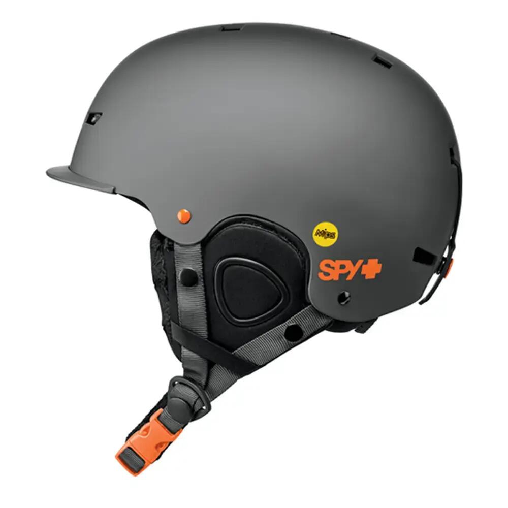 LIL GALACTIC MIPS Youth Ski Helmet - Matte Grey Spy For Life