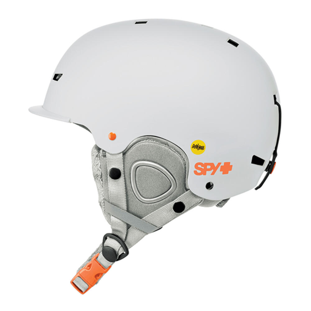 SPY GALACTIC MIPS Unisex Snow Helmet - Matte White Light Grey