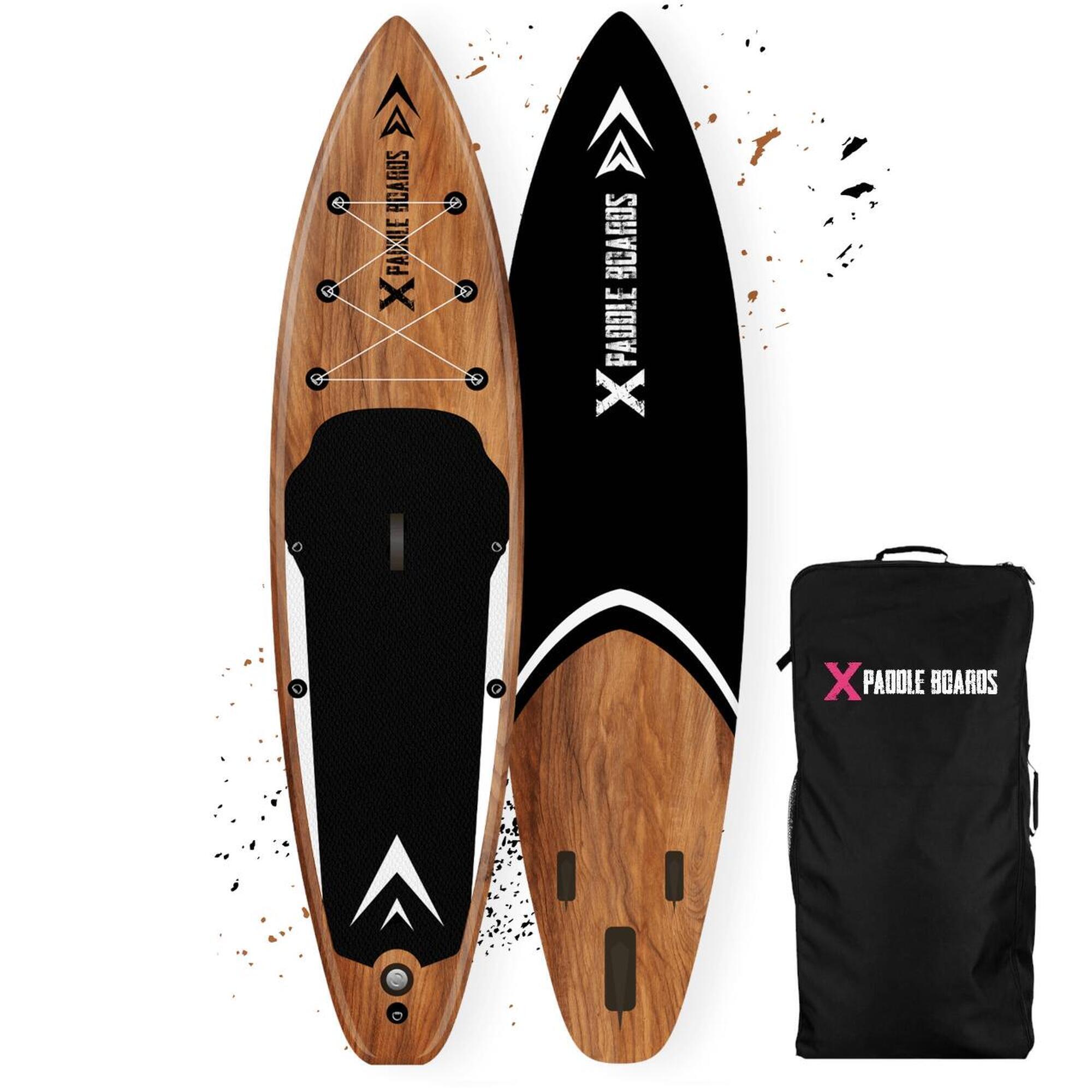 X PADDLE BOARDS Tabla Paddle Surf Hinchable NATURAL 11'5