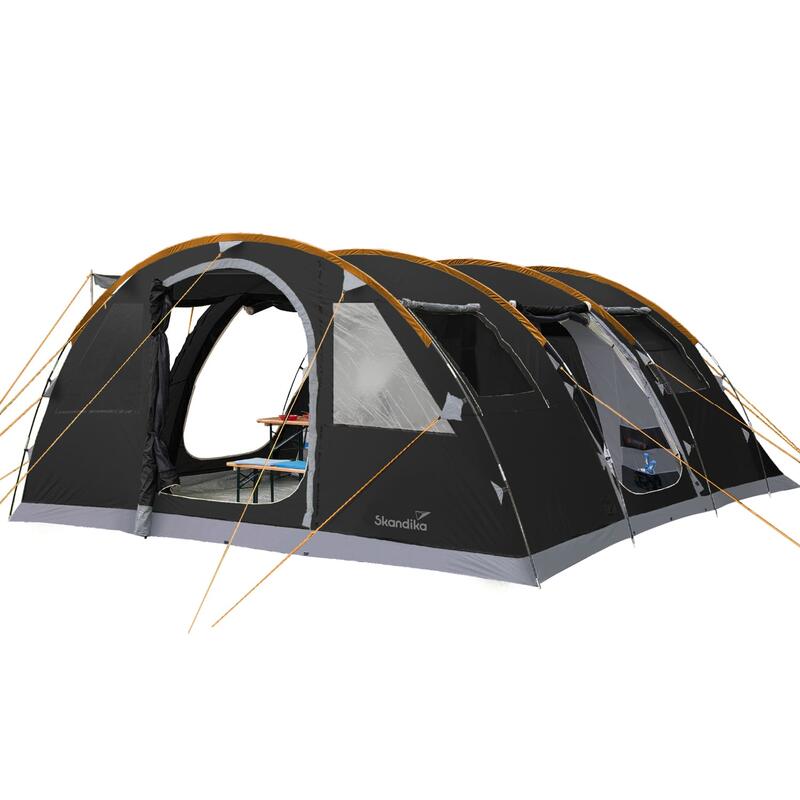 Tenda da campeggio - Gotland 6 Sleeper Protect - 6 persone - 2xcabine letto nera