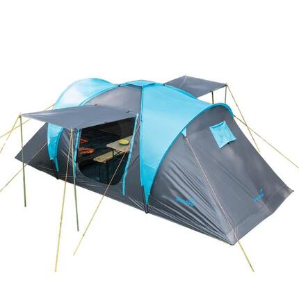 Kuppelzelt Hammerfest 4 Protect | Camping Zelt 4 Personen 500 x 220 cm