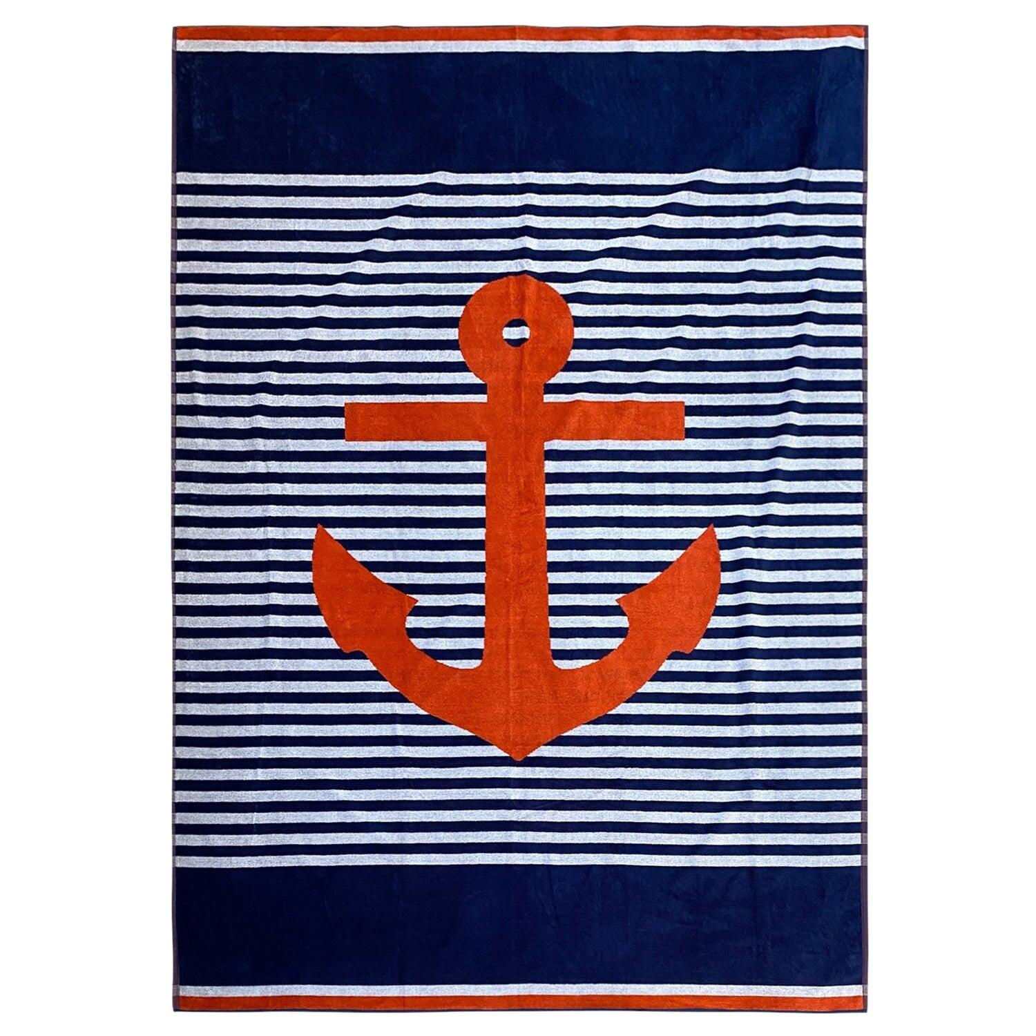 LE COMPTOIR DE LA PLAGE Toalha de praia Jacquard Cliffe 140x180