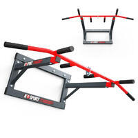 Barre de traction pour montage mural + support pour sac de frappe