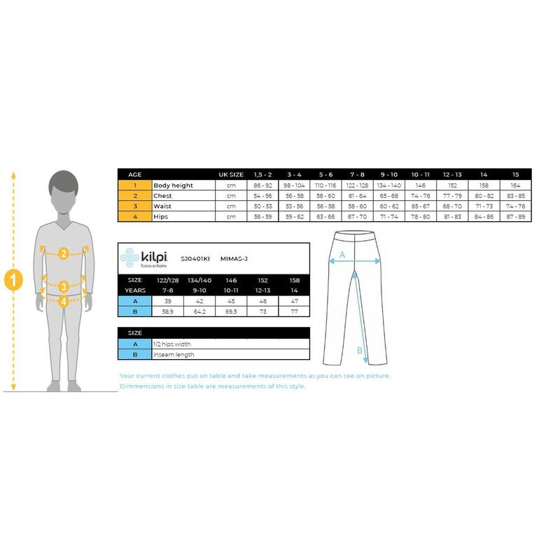 Skibroek voor kinderen Kilpi MIMAS-J