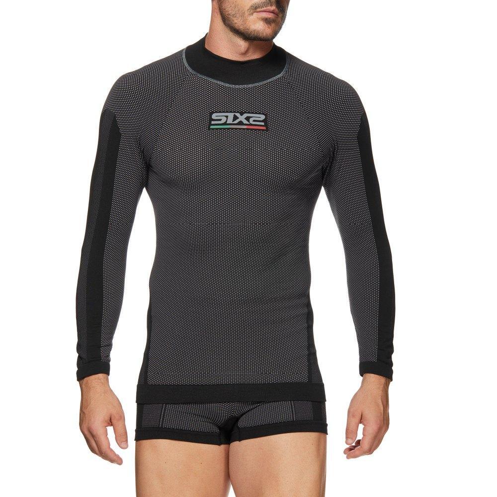 Camiseta Interior de Ciclismo SIXS Gris Transpirable 4/5