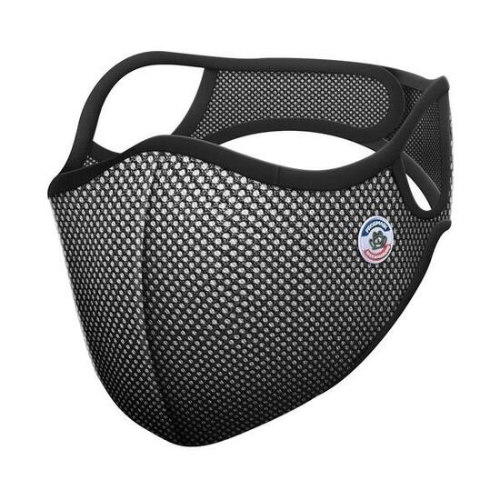 Masque antipollution vélo Frogmask noir & blanc taille L - 1 filtre FFP2 inclus