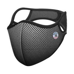 Masque antipollution vélo Frogmask noir & blanc taille L - 1 filtre FFP2 inclus