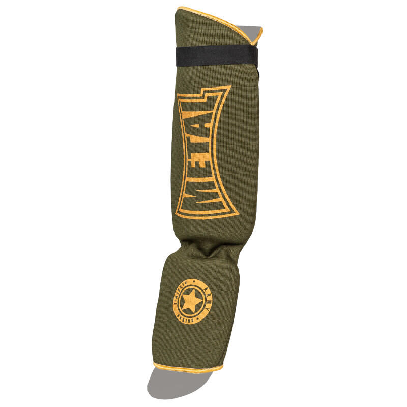 METAL BOXE scheenbeen- en voetbeschermer "Military"