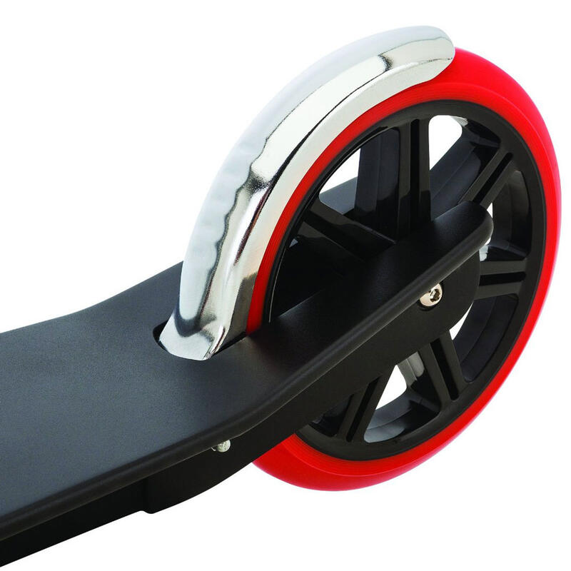 Trotineta cu roti mari adulti si copii 8+ani Razor Carbon Lux Negru/Rosu