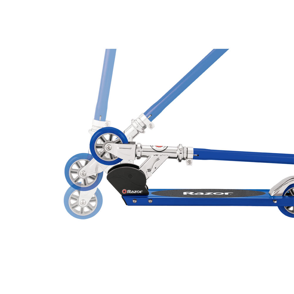 Razor S Sport Folding Kids Scooter with Rear Fender Brake Suits ages 6 years + 2/4