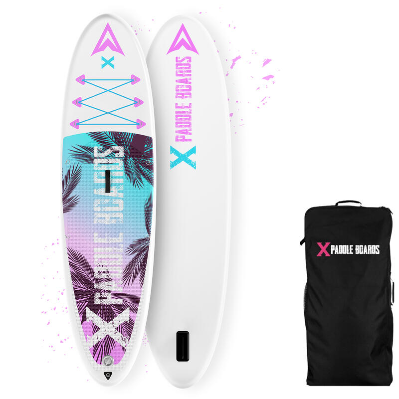 Pachet Paddle Gonflabil pentru Copii și Femei Pinky-X 280 x 76 x 12.5cm