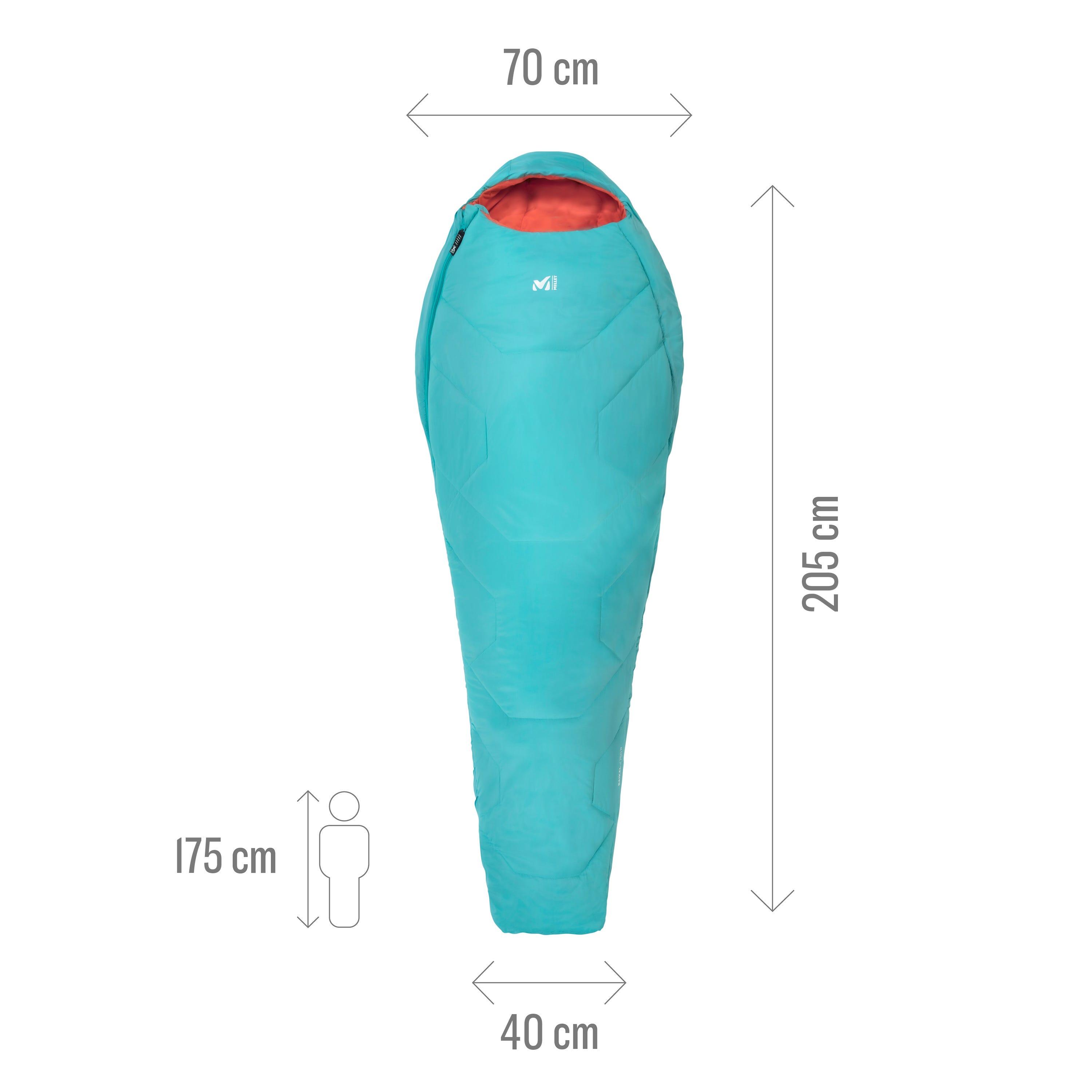 Sac de couchage Trekking Femme BAIKAL 750 Gauche 4/5