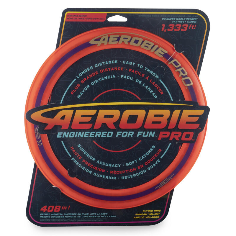 Grand Disque de lancer-  Aerobie- Visible dans la nuit
