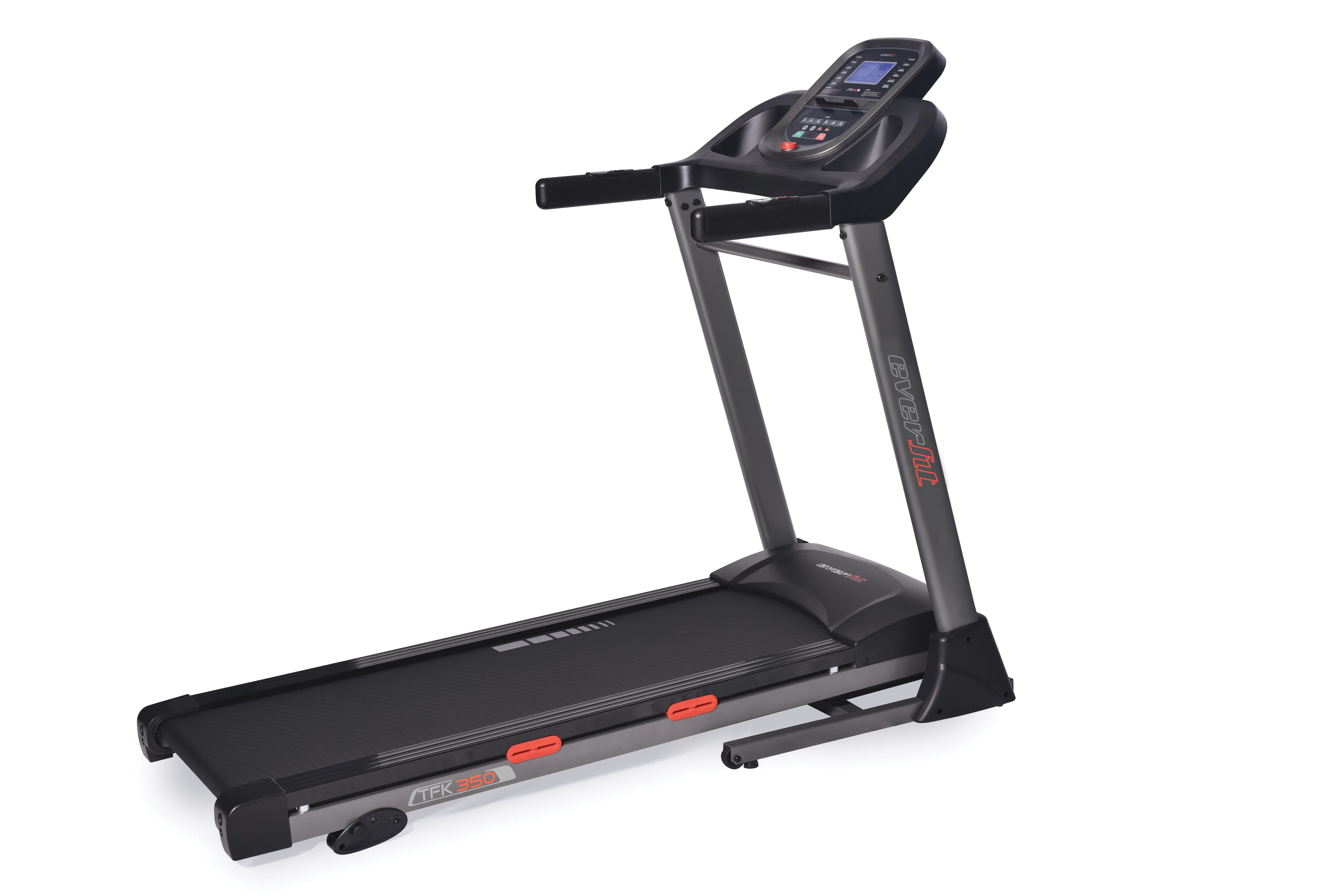 Banda de alergare EVERFIT TFK-350, Motor 3 CP, Inclinare 3 niveluri, Viteza 1 -