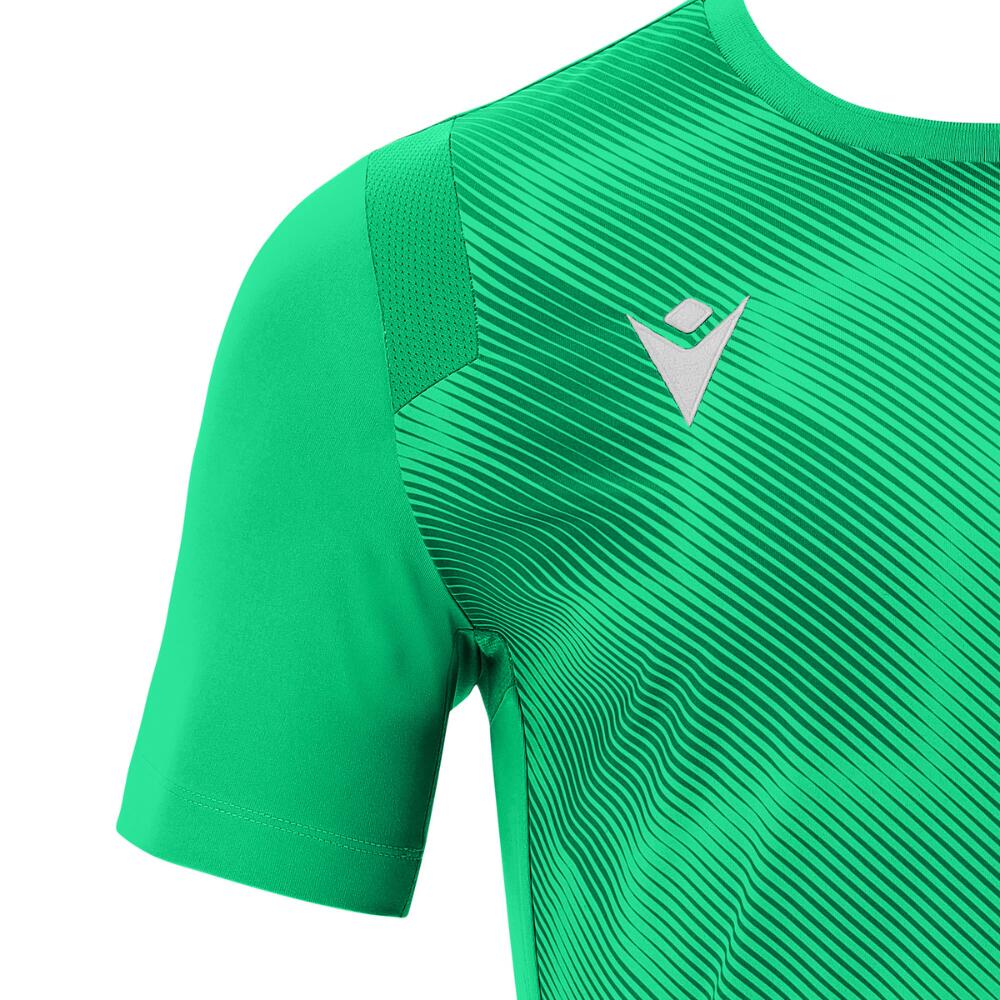 Macron Rodders Shirt Korte Mouw Heren - Groen, L 3/5