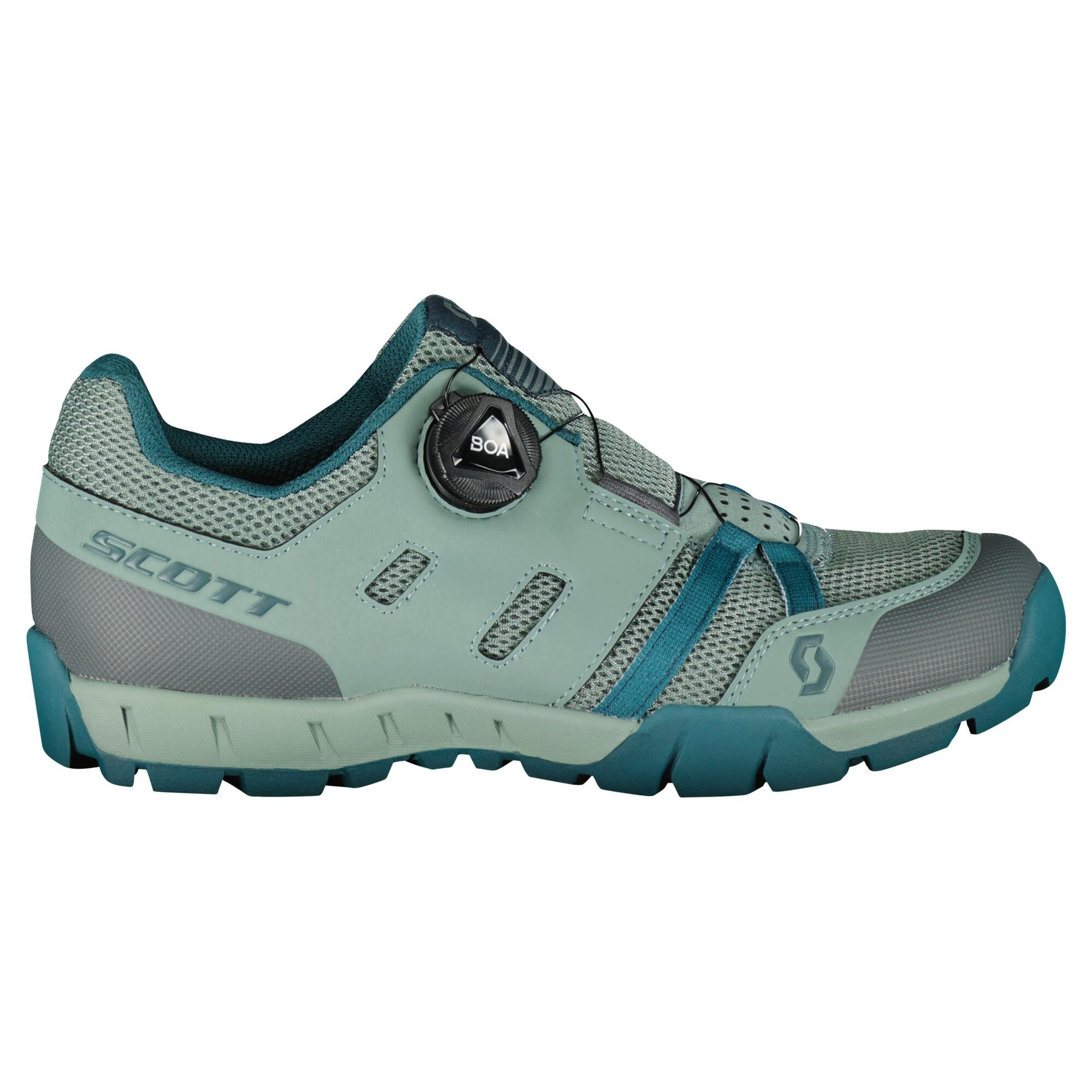 Scott - Scott Chaussures De Vtt - Femmes - Sport Crus-r Boa - Chaussures De Sport - Bleu|gris - 38 - Decathlon
