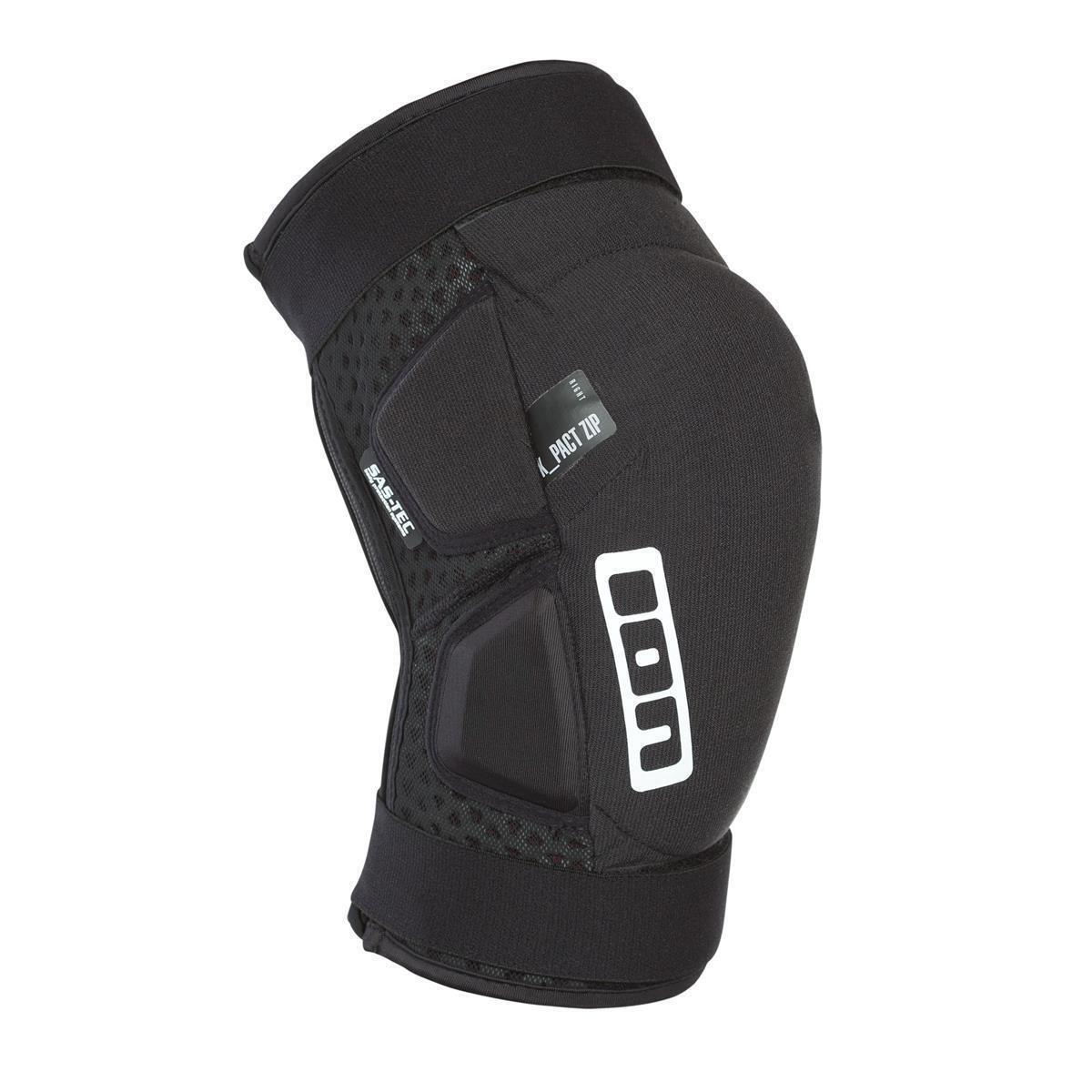ION Kniebeschermers K-Pact Zip - zwart