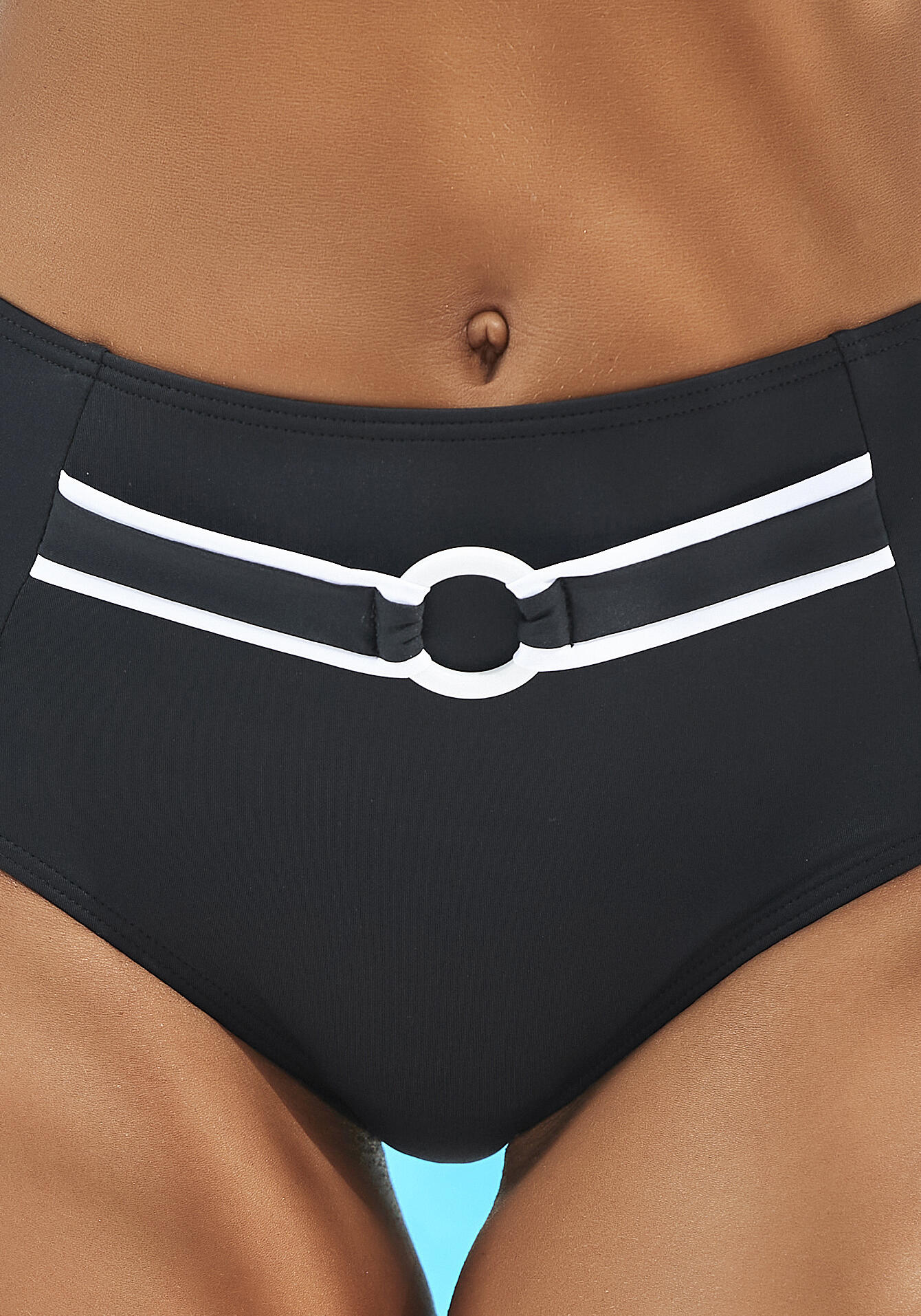 Damen Highwaist-Bikini-Hose 3/5