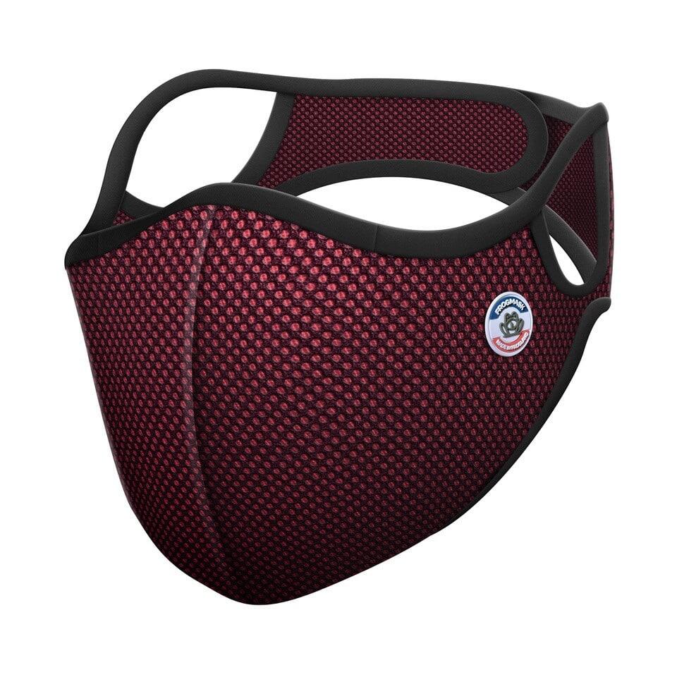 Frogmask - Masque Antipollution Vélo Frogmask Bordeaux Taille L - 1 Filtre Ffp2 Inclus - Masques Anti-pollution - Rouge - L. - Decathlon