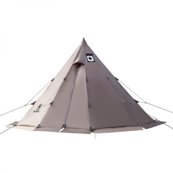 Rock Fortress Hot Tent (2-4 Person) - BROWN