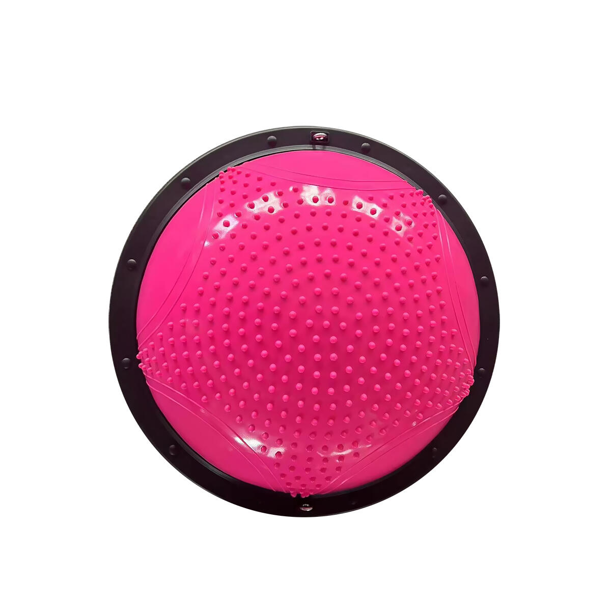 Bosu ou Semiesfera de Equilíbrio Yoga Fitness Tech - Ø58cm Rosa 3/5