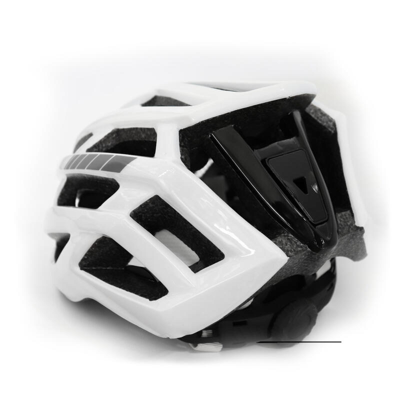 Casco ROXA Blanco negro