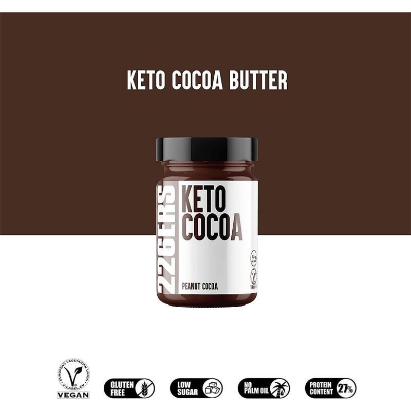 CREMA ENERGÉTICA KETO BUTTER 226ERS - SABOR COCOA - 350G