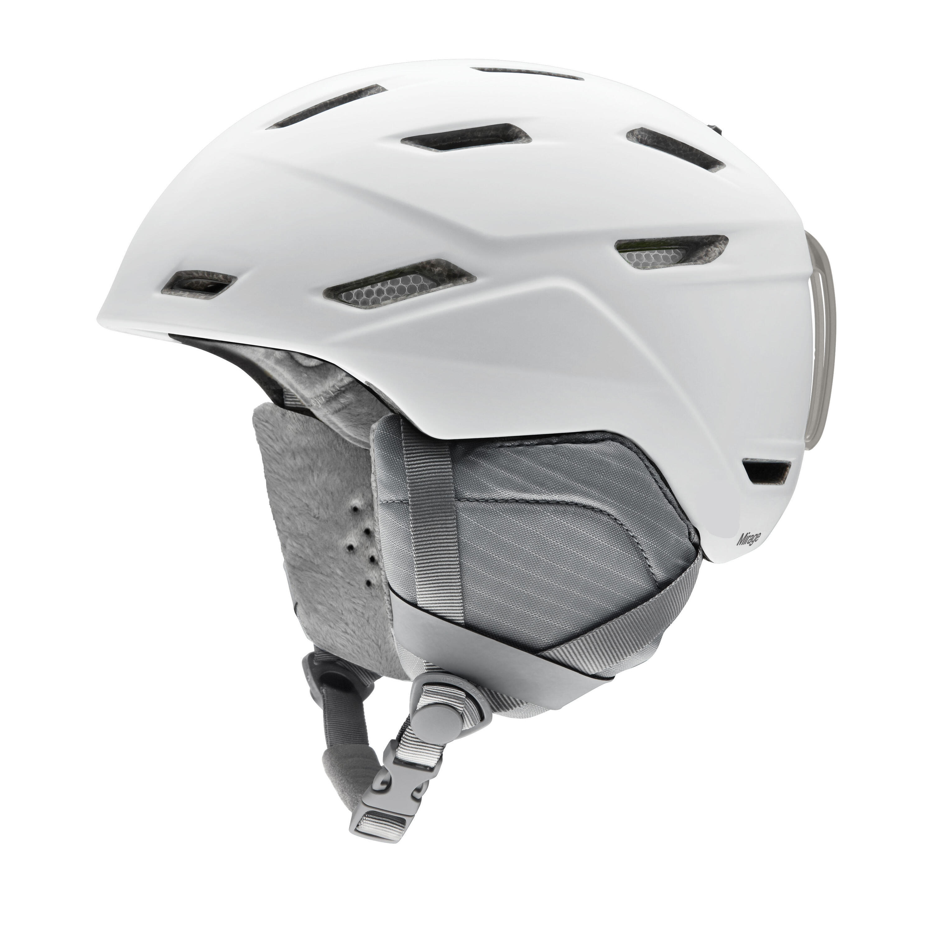 Casco de esquí Mirage Mat White para mujer