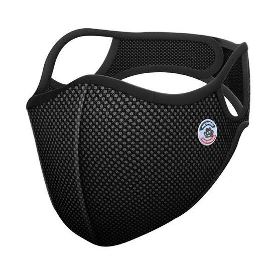 Masque antipollution vélo Frogmask noir taille M - 1 filtre FFP2 inclus