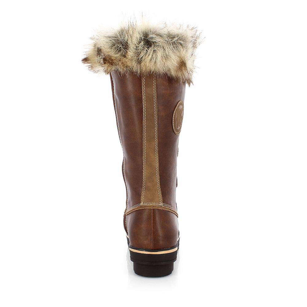 Botas de Neve Beverly Chocolate Mulher 3/4
