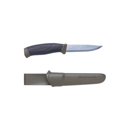 MORAKNIV MoraKniv Companion MG Edelstahl Outdoor-Messer - Olivgrün