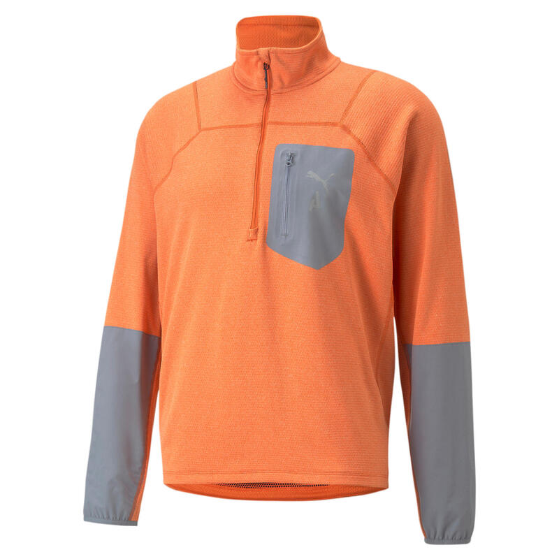 Sweatshirt 1/2 zip in polipropilene Puma Seasons Raincell