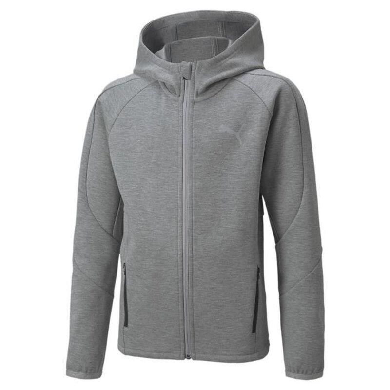 Sweatshirt à capuche full zip enfant Puma Evostripe B