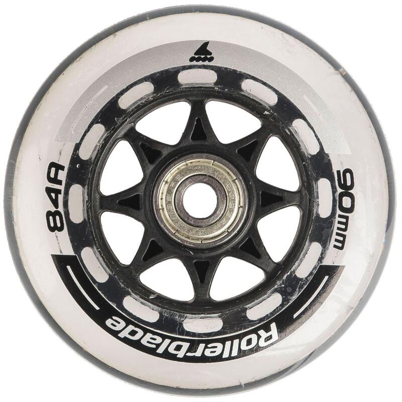 Ruedas patín en línea Rollerblade 90/84A PACK+SG9+8MMSP (8PCS) negro