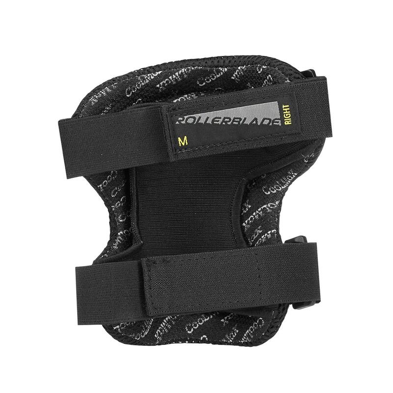 Protecciones  patinaje rodilleras coderas muñequeras Rollerblade EVO GEAR negro