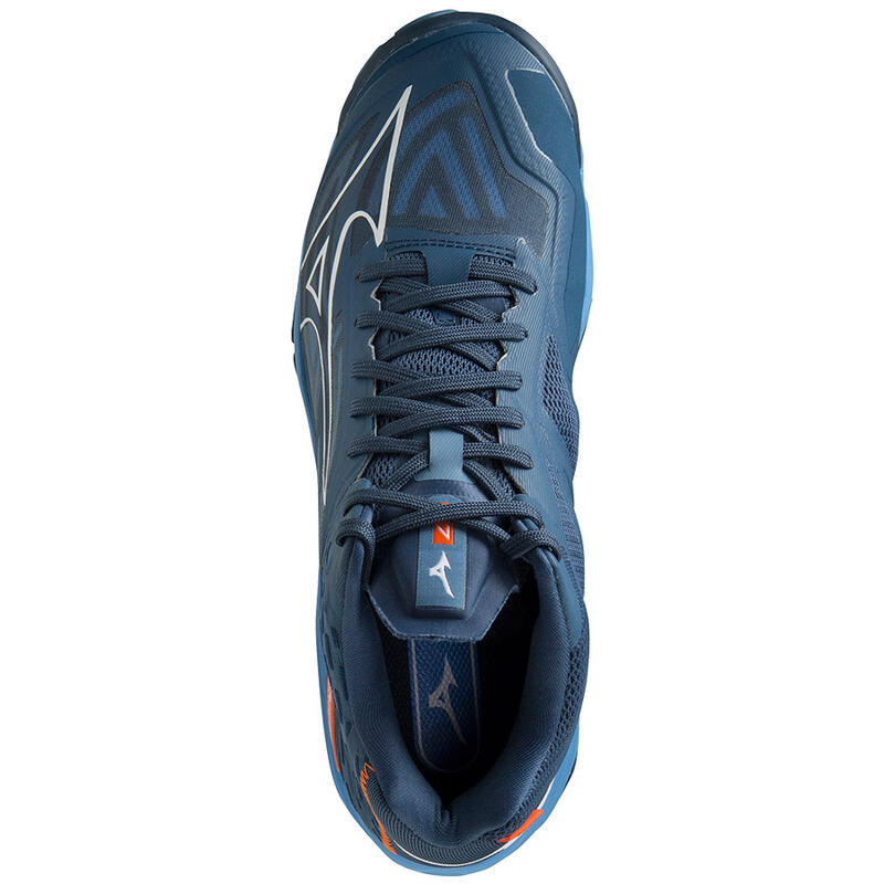 Mizuno Wave Lightning Z7 Middelblauwe Sportschoenen Volwassenen