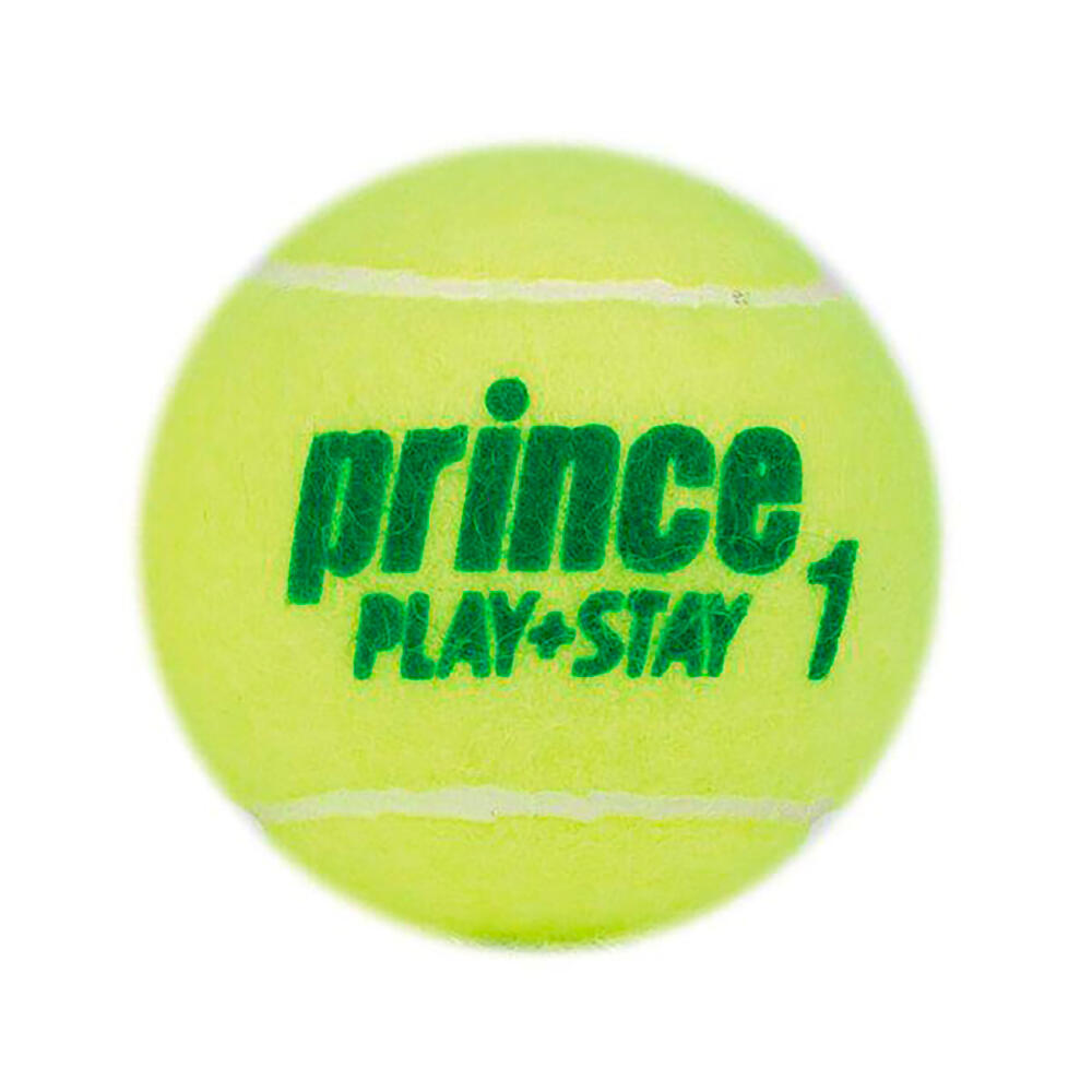 Bag of 12 tennis balls Prince Play & Stay - stage 1 2/4