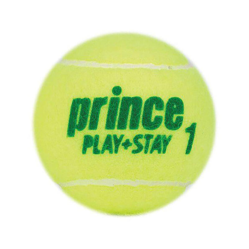 Sachet 72 balles de tennis Prince Play & Stay - stage 1