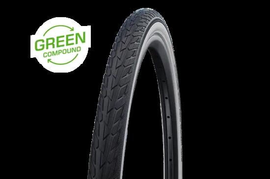 Pneu de vélo Schwalbe Road Cruiser Noir/Blanc