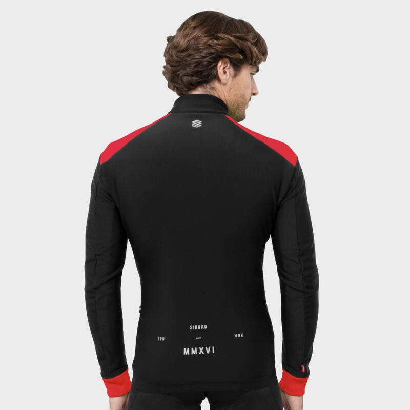 Giacca da ciclismo softshell da uomo J1 Montoso SIROKO Nero