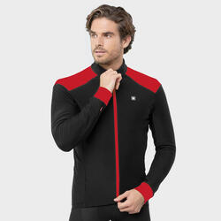 Heren Wielrennen softshell fietsjas J1 Montoso SIROKO Zwart